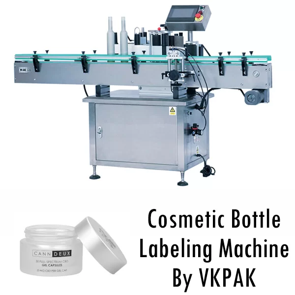 Kosmetik şüşə etiketləmə maşını